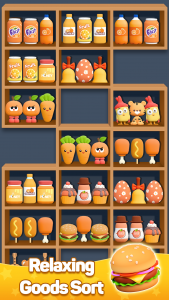 اسکرین شات 4 بازی Goods Trio 3D: Sorting Game