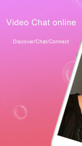 اسکرین شات برنامه VChat: Video Chat online & Meet people & Live 1