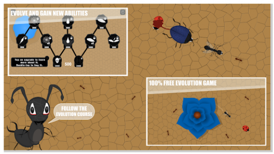 اسکرین شات بازی Ant Evolution Game : Tasty Bug Planet Simulator 3