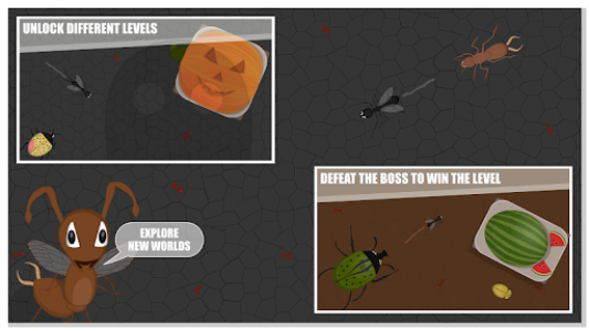 اسکرین شات بازی Ant Evolution Game : Tasty Bug Planet Simulator 2