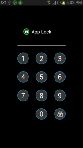 اسکرین شات برنامه Security lock - App lock 6