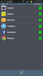 اسکرین شات برنامه Security lock - App lock 5