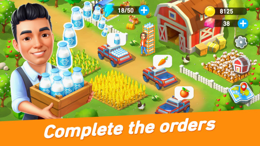 اسکرین شات 3 بازی Goodville: Farm Game Adventure