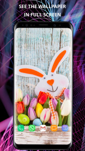 اسکرین شات 2 برنامه Easter wallpapers on phone