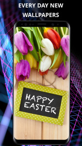 اسکرین شات 1 برنامه Easter wallpapers on phone