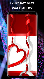 اسکرین شات 1 برنامه Love wallpapers 4K