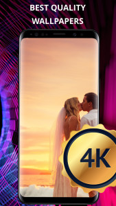 اسکرین شات 5 برنامه Romantic wallpaper