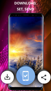 اسکرین شات 3 برنامه Winter wallpapers 2024