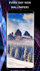 اسکرین شات 1 برنامه Winter wallpapers 2024