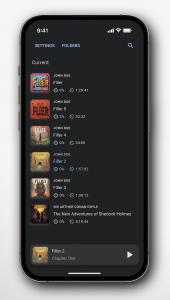 اسکرین شات 7 برنامه PlayBook Lite Audiobook Player