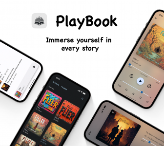 اسکرین شات 1 برنامه PlayBook Lite Audiobook Player