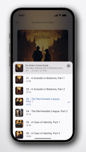 اسکرین شات 5 برنامه PlayBook Lite Audiobook Player
