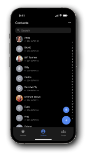 اسکرین شات 1 برنامه Right Contacts