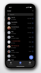 اسکرین شات 2 برنامه Right Dialer
