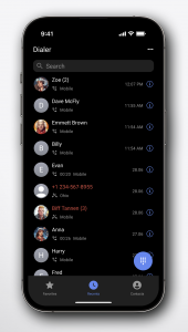 اسکرین شات 2 برنامه Right Dialer