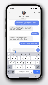 اسکرین شات 1 برنامه Inkwell Keyboard