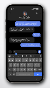 اسکرین شات 2 برنامه Inkwell Keyboard