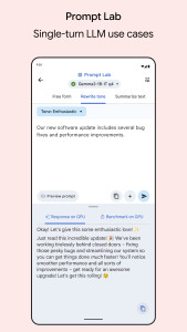 اسکرین شات 7 برنامه Google AI Edge Gallery