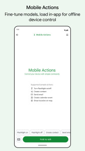 اسکرین شات 2 برنامه Google AI Edge Gallery