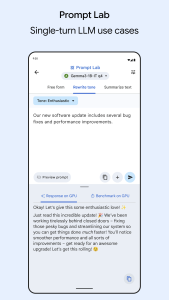 اسکرین شات 4 برنامه Google AI Edge Gallery