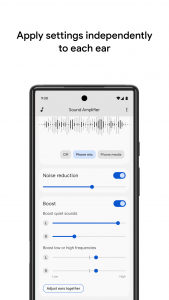 اسکرین شات برنامه Sound Amplifier 5