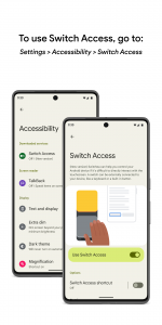 اسکرین شات 2 برنامه Switch Access