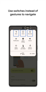 اسکرین شات 5 برنامه Switch Access