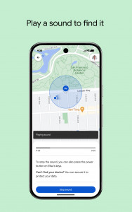 اسکرین شات 2 برنامه یافتن گوشی دزدیده شده (google find my device)