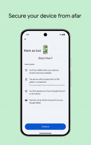اسکرین شات برنامه یافتن گوشی دزدیده شده (google find my device) 3