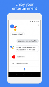 اسکرین شات برنامه Google Assistant Go 5