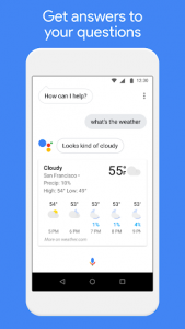 اسکرین شات برنامه Google Assistant Go 3