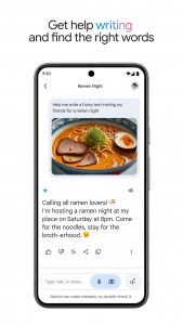 اسکرین شات 5 برنامه Google Gemini