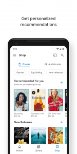 اسکرین شات 1 برنامه Google Play Books & Audiobooks