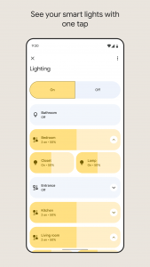 اسکرین شات 3 برنامه Google Home
