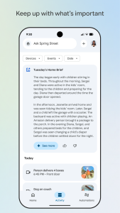 اسکرین شات 2 برنامه Google Home