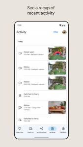 اسکرین شات برنامه Google Home 5