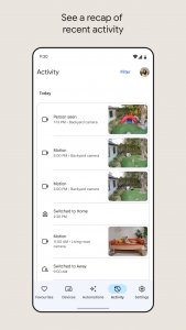 اسکرین شات 5 برنامه Google Home