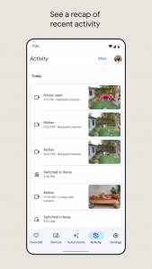 اسکرین شات 5 برنامه Google Home