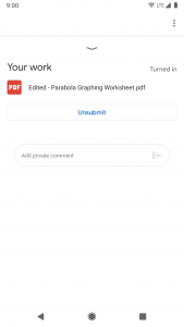 اسکرین شات برنامه Google Classroom 7