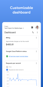 اسکرین شات 1 برنامه Google Cloud