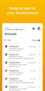 اسکرین شات 3 برنامه Google Cloud