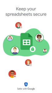 اسکرین شات 4 برنامه کاربرگ‌نگار Google