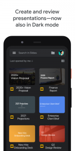 اسکرین شات برنامه Google Slides 6