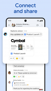 اسکرین شات 6 برنامه Google Chat