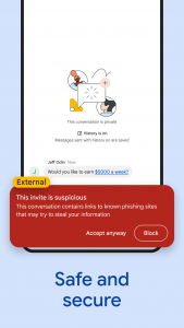 اسکرین شات 8 برنامه Google Chat