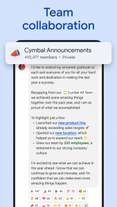 اسکرین شات 3 برنامه Google Chat