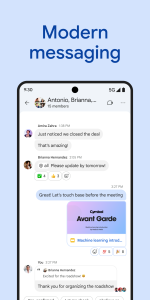 اسکرین شات 1 برنامه Google Chat