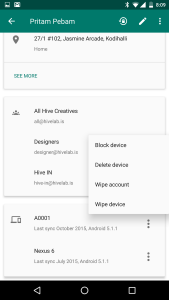 اسکرین شات 7 برنامه Google Admin