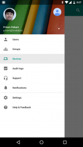 اسکرین شات 6 برنامه Google Admin