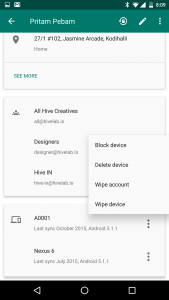 اسکرین شات 7 برنامه Google Admin